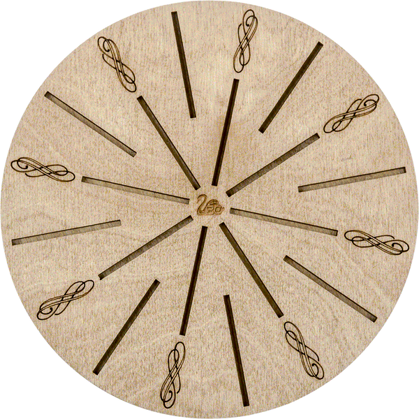 Bobbin Organizer Box &ndash; &ldquo;Light Round&rdquo; + 18 bobbins FLZB(N)-050