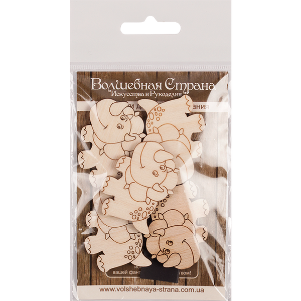Decoration blank FLC-026 (5 pieces)