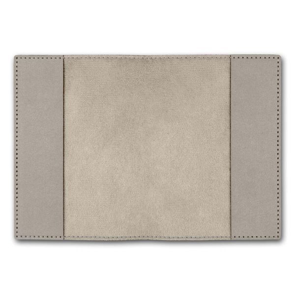 Faux Leather Embroidery Blank &ndash; &ldquo;Passport Cover&rdquo; FLBE(BB)-025 Beige