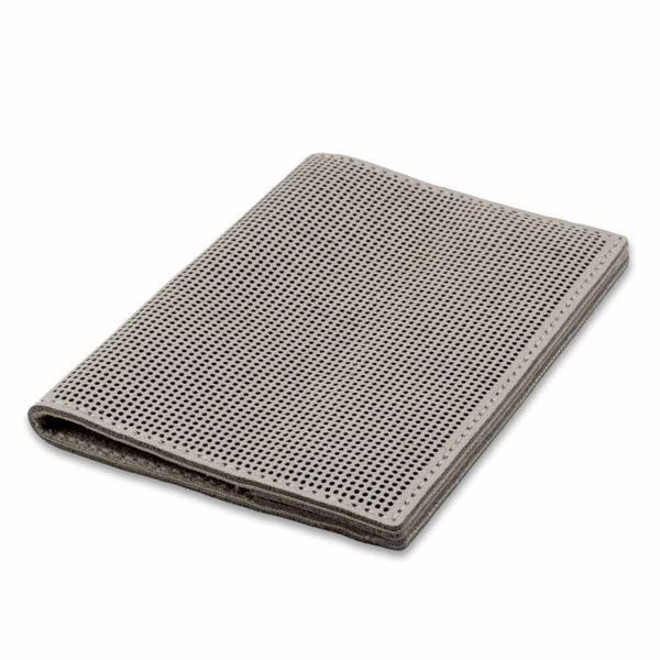 Faux Leather Embroidery Blank &ndash; &ldquo;Passport Cover&rdquo; FLBE(BB)-025 Beige