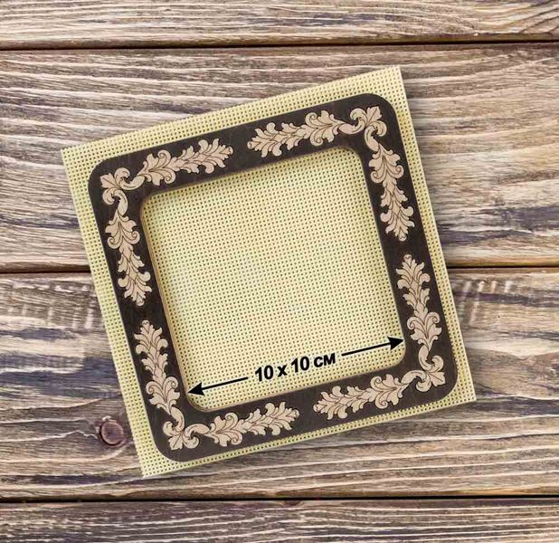 Magnetic Embroidery Frame (10 &times; 10 cm inner size) FLMP-025