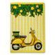 Faux Leather Cross-Stitch Kit &ndash; &ldquo;Passport Cover&rdquo; FLHL-093 Yellow FLHL-093 photo 4