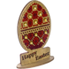 Wooden Bead Embroidery Kit &ndash; &ldquo;Easter Egg &ndash; Happy Easter&rdquo; FLK-340 FLK-340 photo 3