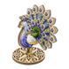 Wooden Bead Embroidery Kit &ndash; &ldquo;Ornate Peacock&rdquo; FLK-604 FLK-604 photo 4