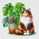 Cross-Stitch Pattern &ndash; "Paws&nbsp;&&nbsp;Leaves" WLP-054 WLP-054 photo 2