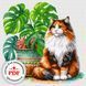 Cross-Stitch Pattern &ndash; "Paws&nbsp;&&nbsp;Leaves" WLP-054 WLP-054 photo 1