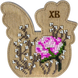Wooden Bead Embroidery Kit &ndash; &ldquo;Box-Chick&rdquo; (Double-Sided) FLK-421 FLK-421 photo 6