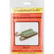 Wooden Bead Embroidery Kit &ndash; &ldquo;Sled Ornament &ndash; White and Green Pattern&rdquo; FLK-471 FLK-471 photo 5